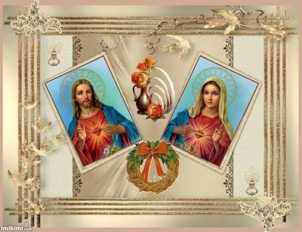Jesus y Maria Sagrado corazon - оригинал
