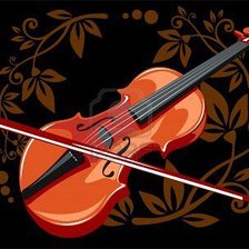 Оригинал схемы вышивки «Violin y Arco» (№1094302)