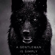 Схема вышивки «Gentleman wolf»