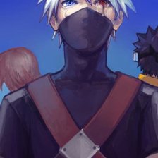 Схема вышивки «Kakashi»