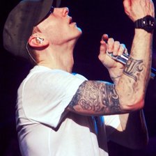 Схема вышивки «Eminem»