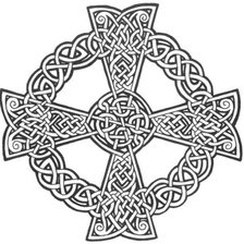 Оригинал схемы вышивки «Кельтский крест» (№1102431)