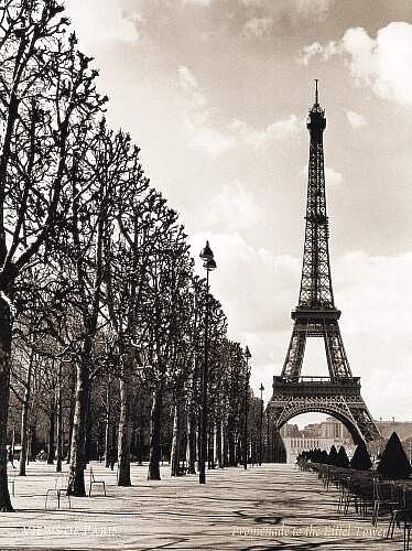 Эйфелева башня зимой - эйфелева башня, париж, франция - оригинал