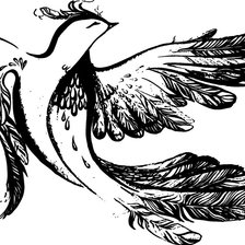 Оригинал схемы вышивки «птиц созидающий» (№1106002)