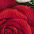 Предпросмотр схемы вышивки «роза красная» (№1107727)