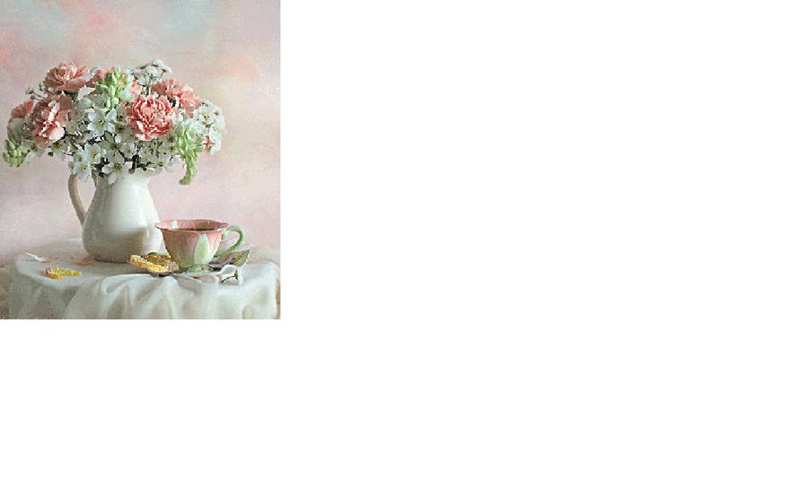розовый чай - букет роз, чашка, натюрморт - оригинал