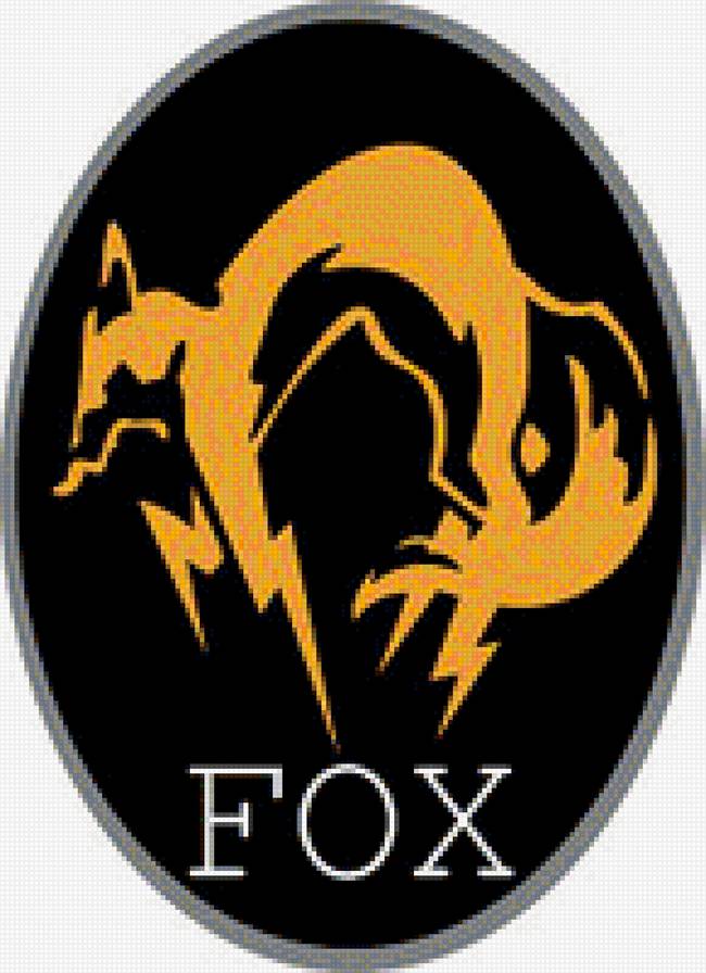 FOX - metal gear solid, нашивка, fox, mgs - предпросмотр