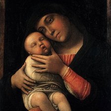 Оригинал схемы вышивки «Virgin and child» (№1117965)