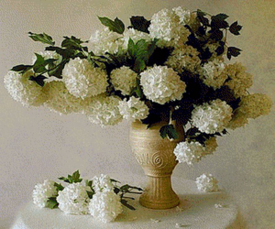 Букет цветов - ваза, весна, цветы, букет - предпросмотр