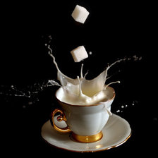 Оригинал схемы вышивки «брызги кофе с молоком» (№1120264)