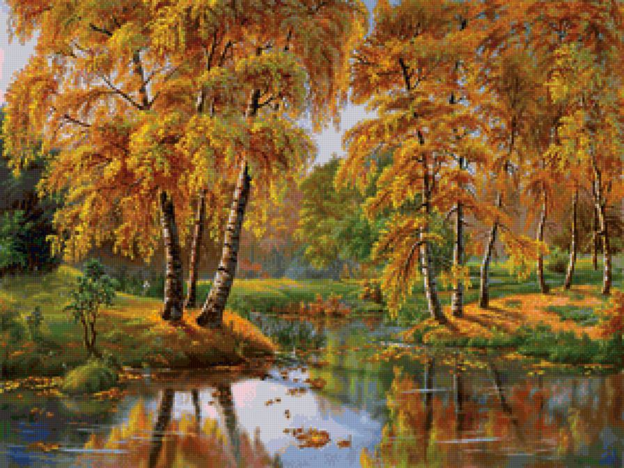 Осенний лес - природа, россия, лес, осень, пейзажи - предпросмотр