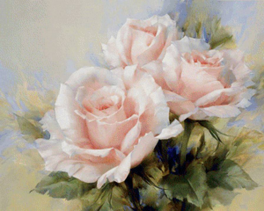 Розы Игоря Левашова - розы, букет - предпросмотр