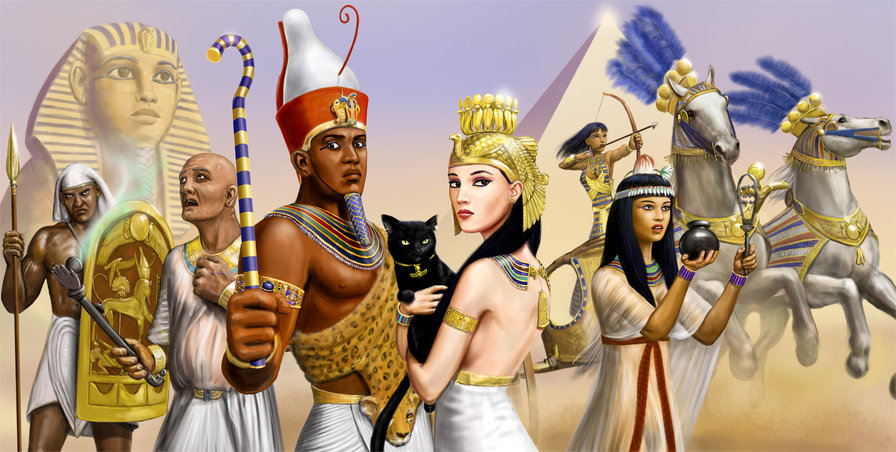Фараон - картина, панно, египет - оригинал