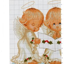 Схема вышивки «песня ангелов1»