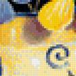 Предпросмотр схемы вышивки «желто-голубой натюрморт» (№1137831)
