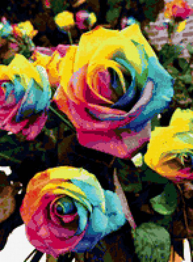 Розы - розы, цветы, букет - предпросмотр
