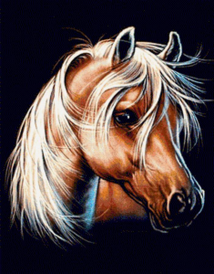 конь-огонь - конь, лошадь, домашние животные - предпросмотр