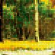 Предпросмотр схемы вышивки «ручей в лесу» (№1141251)
