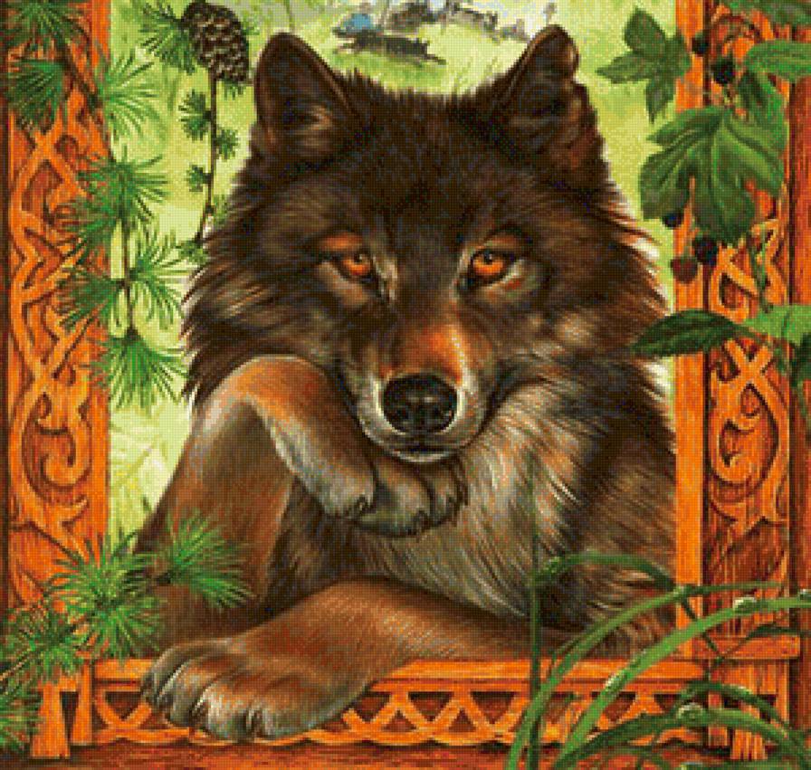 Волк - животные, волки, детская, сказка, волк - предпросмотр