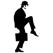 Схема вышивки «silly walk-1»