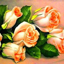 Оригинал схемы вышивки «розы» (№1155833)