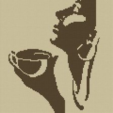 Оригинал схемы вышивки «бразильский кофе» (№1156497)