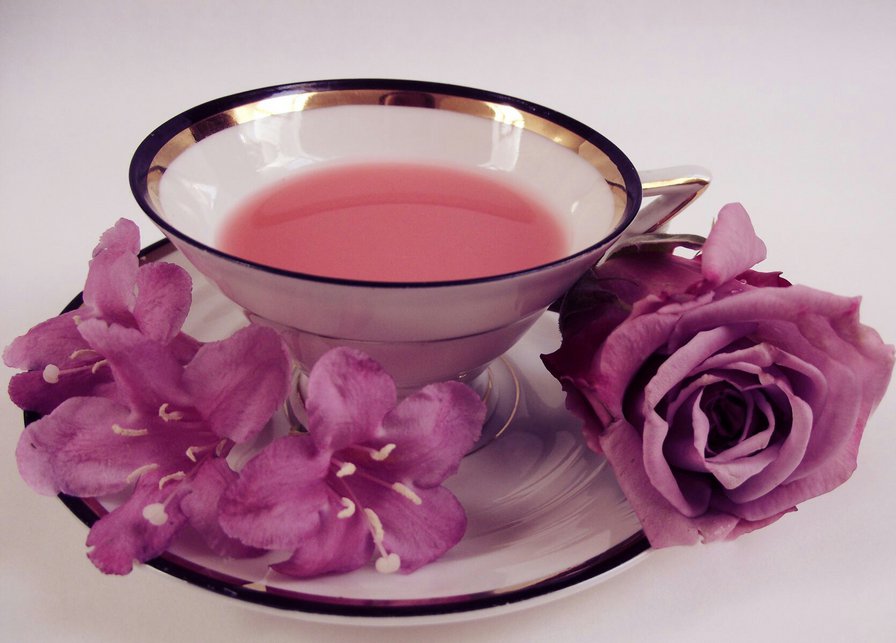 Розовый чай - оригинал