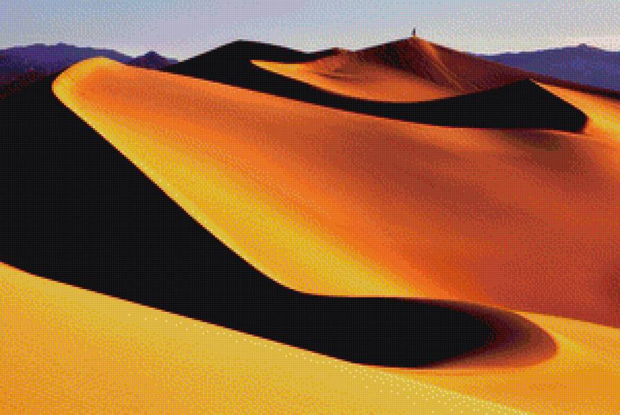 Фото Майл Моргана Барханы - пейзаж, пустыня - предпросмотр