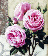 Оригинал схемы вышивки «розы» (№1168364)