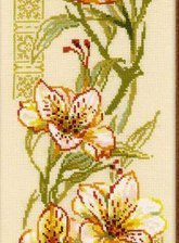 Оригинал схемы вышивки «цветы» (№1175430)
