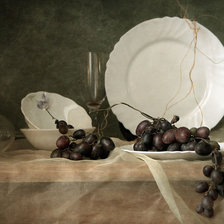 Оригинал схемы вышивки «виноград» (№1185619)