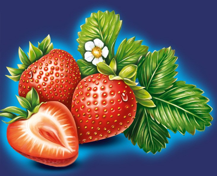 ягоды - клубника - оригинал