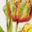 Предпросмотр схемы вышивки «Тюльпаны» (№1197343)