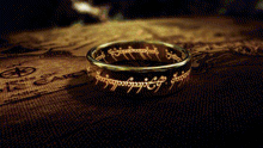 Кольцо всевластия - саурон, властелин колец, кольцо - предпросмотр