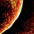 Предпросмотр схемы вышивки «Оранжевые планеты» (№1219686)