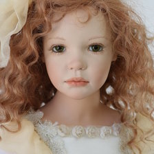 Оригинал схемы вышивки «Любимая кукла» (№1220144)