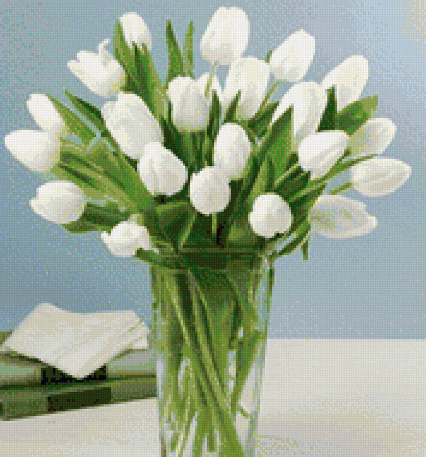 Тюльпаны - букеты, цветы - предпросмотр