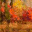 Предпросмотр схемы вышивки «autumn at the lake» (№1232989)