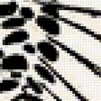 Предпросмотр схемы вышивки «bird black and white» (№1233306)