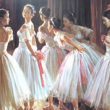 Оригинал схемы вышивки «балет» (№1235441)