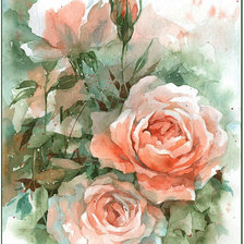 Оригинал схемы вышивки «Роза» (№1238507)