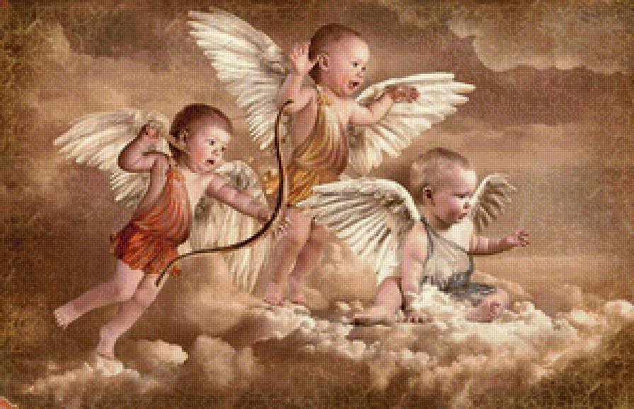 ангелочки - ангелы дети - предпросмотр