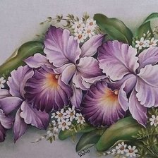 Оригинал схемы вышивки «цветы» (№1241822)