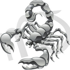 Оригинал схемы вышивки «скорпион» (№1256868)