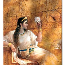 Оригинал схемы вышивки «Роксана дочь царя Персии Дария» (№1259659)