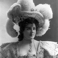 Оригинал схемы вышивки «красивая женщина начала 20го века» (№1265580)