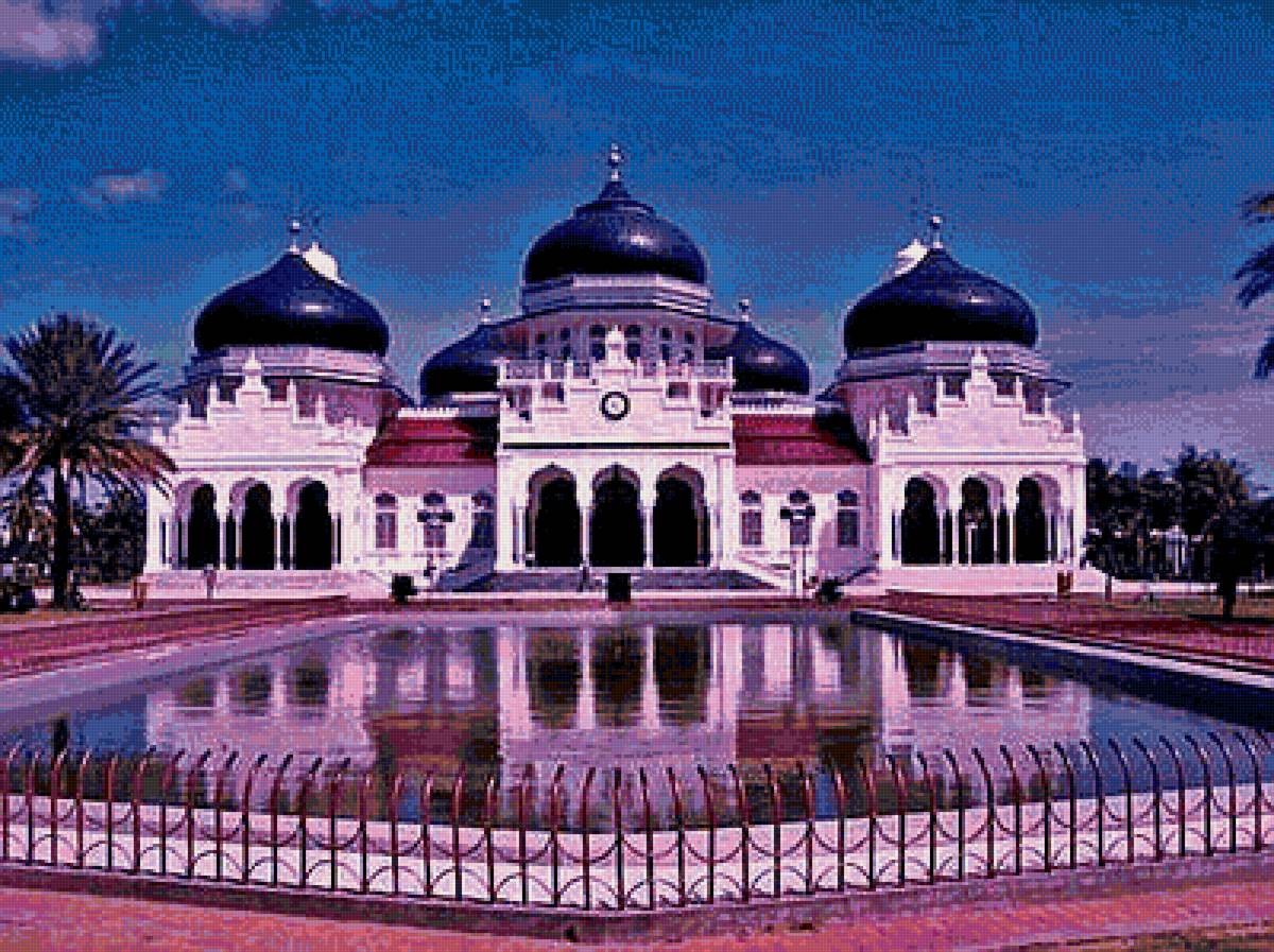 Мечеть Байтуррахман Рая - мечеть, индонезия, азия, восток - предпросмотр