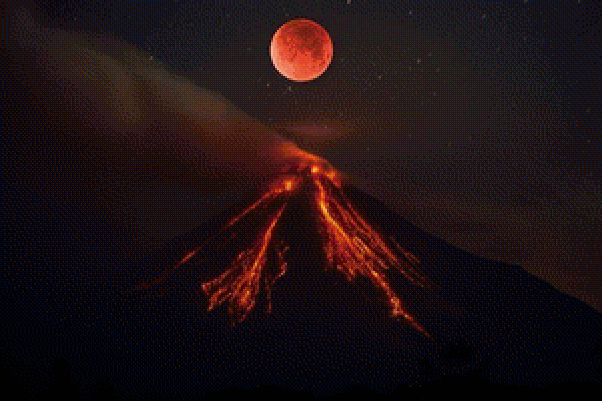 извержение вулкана - предпросмотр