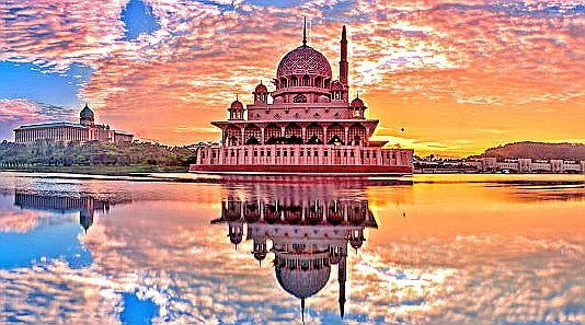 Мечеть Путра - азия, малайзия, мечеть, восток - оригинал