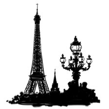 Оригинал схемы вышивки «Париж» (№1293058)